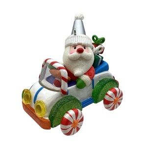 Hallmark 2007 “Santa’s Sweet Ride” Lighted Christmas Ornament
